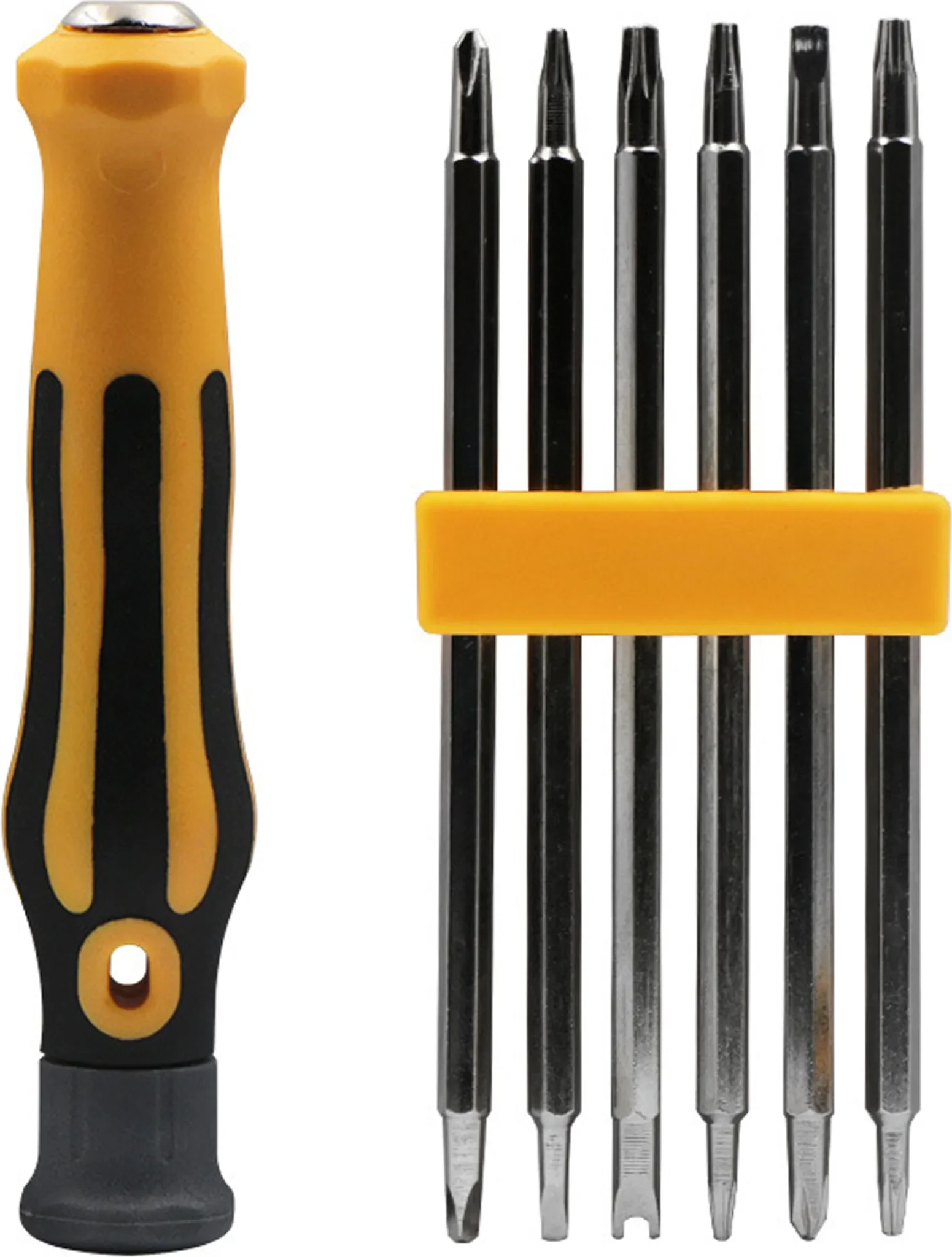 Schraubendreher-Set 12-in-1 – Magnetisch & rutschfest, 7-teilig