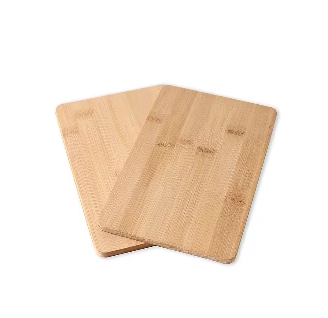 Bambus Schneidebrett-Set – 2-teilig, 22 × 14 cm