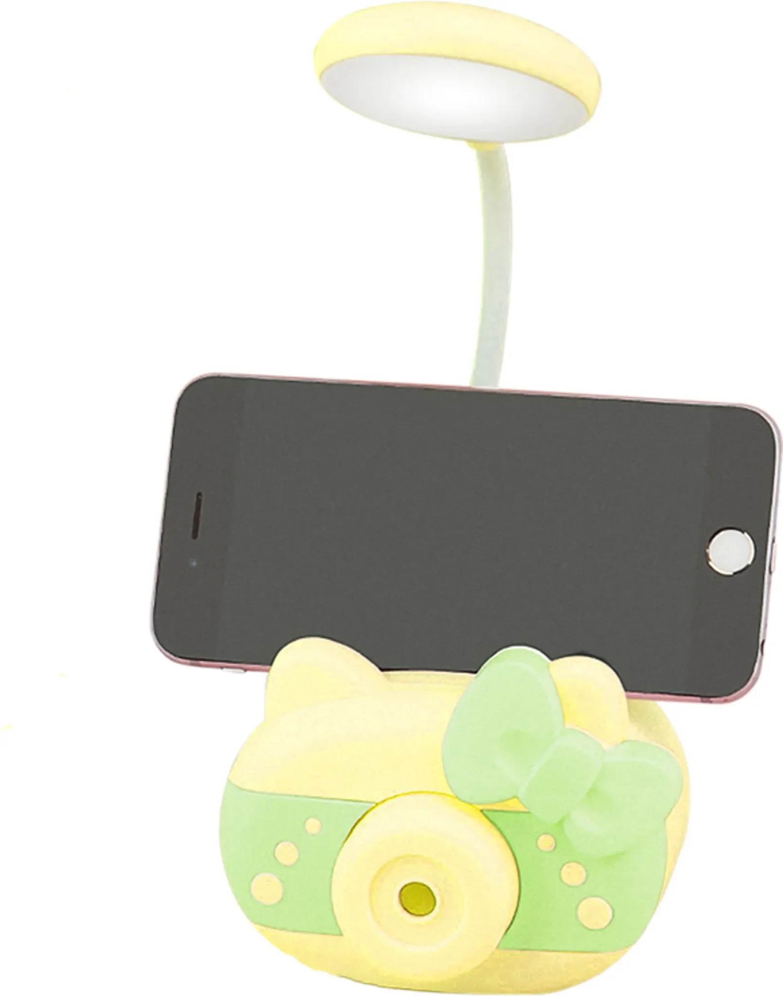 LED-Schreibtischlampe 4-in-1 – Tischleuchte mit Spitzer, Stifthalter & Handyhalter