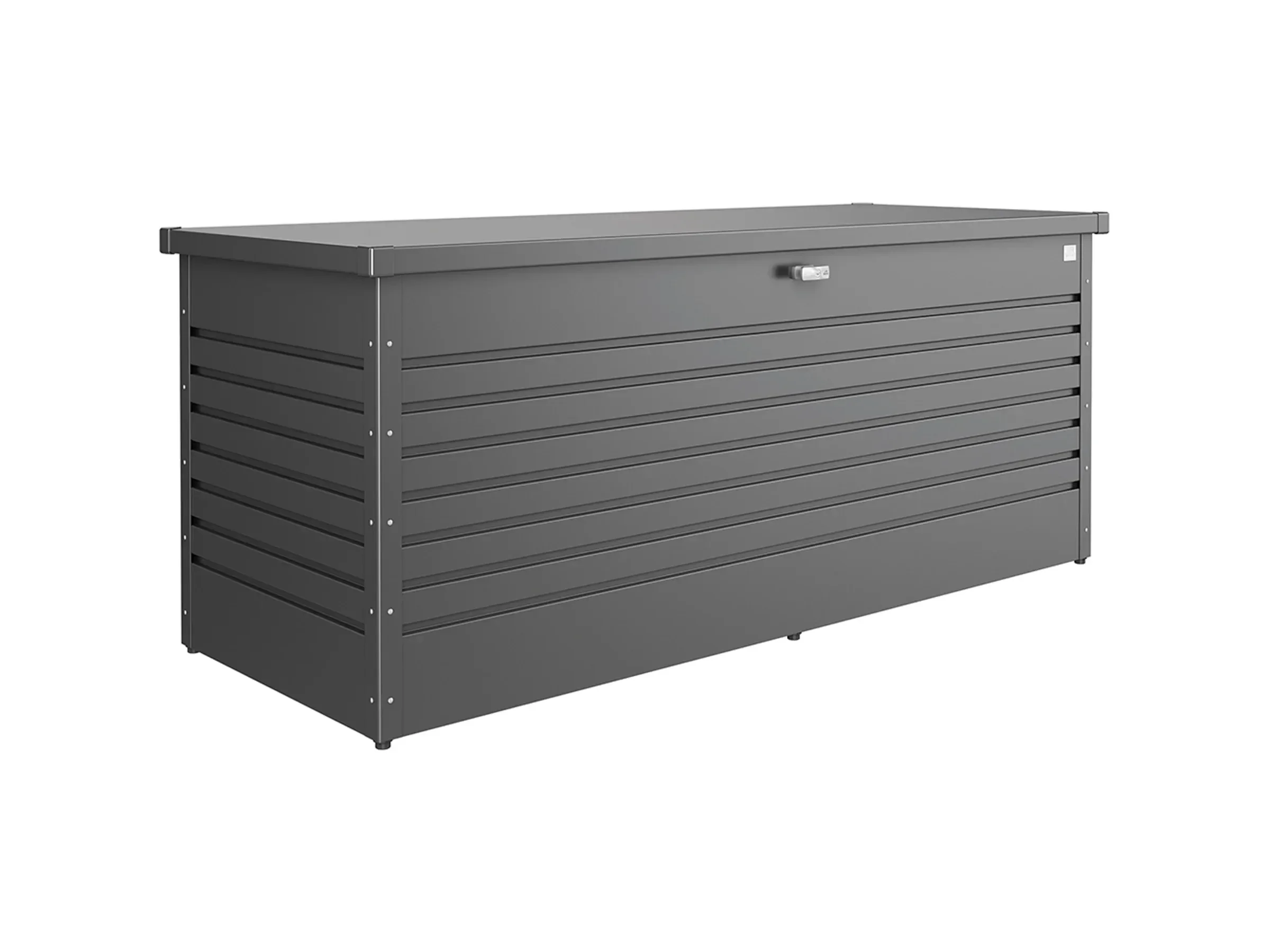 Biohort FreizeitBox Gr. 200 Aufbewahrungstruhe Dunkelgrau Metallic