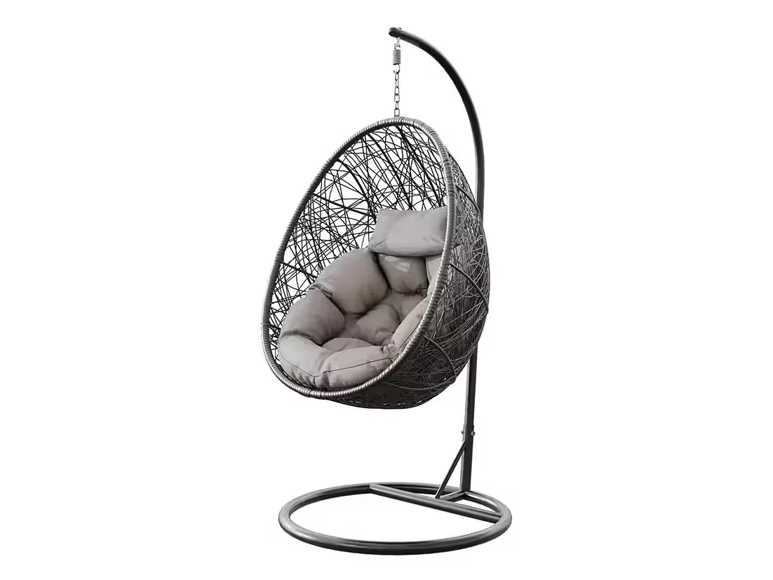 Hängesessel Fogo bequemer Hängesitz für Wohnzimmer und Balkon