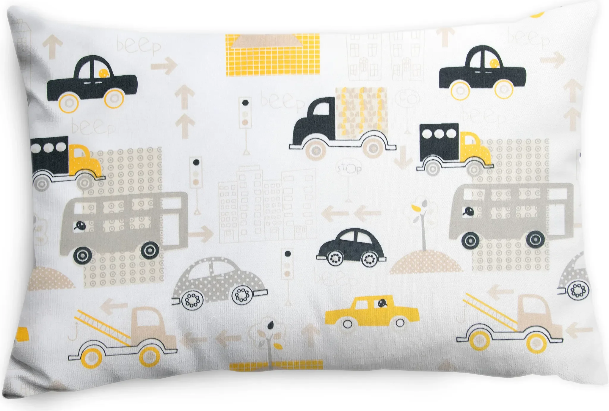 Dekoratives Kissen 60 × 40 cm – mit Füllung & Reißverschluss