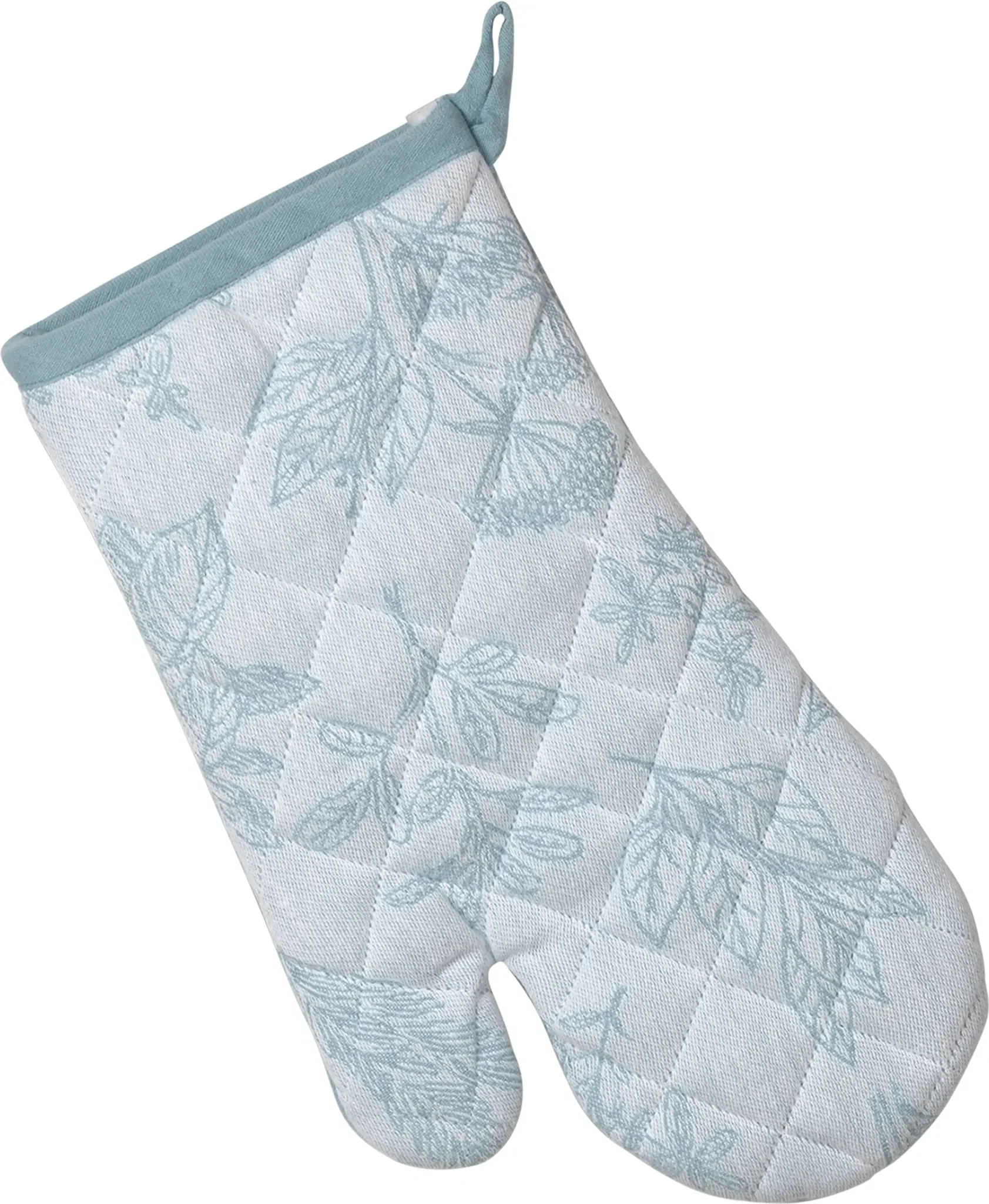 Ofenhandschuh „SVEA“ – 100 % Baumwolle, Blau