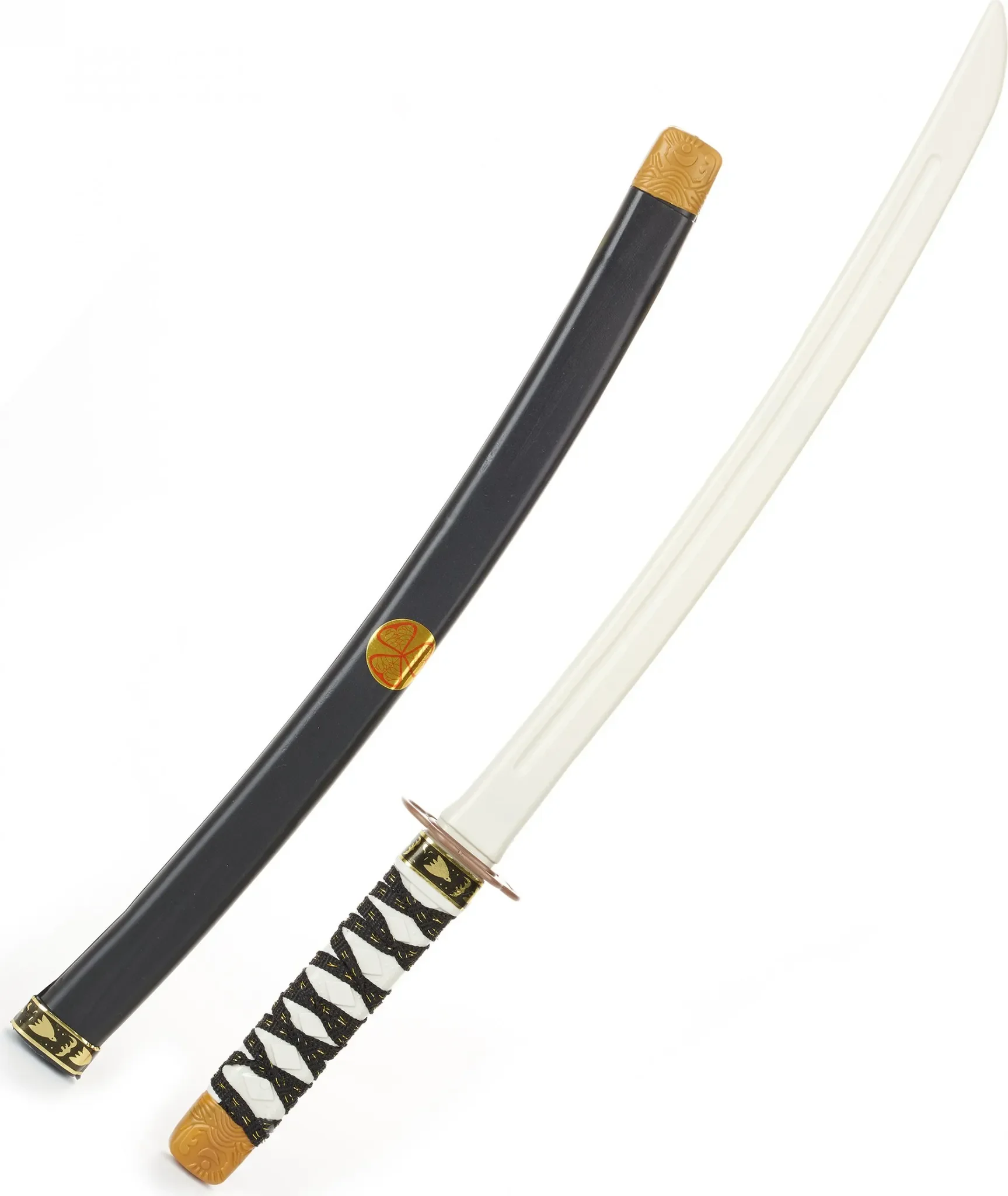 Ninja-Schwert für Kinder – Katana 60 cm, grau-schwarz