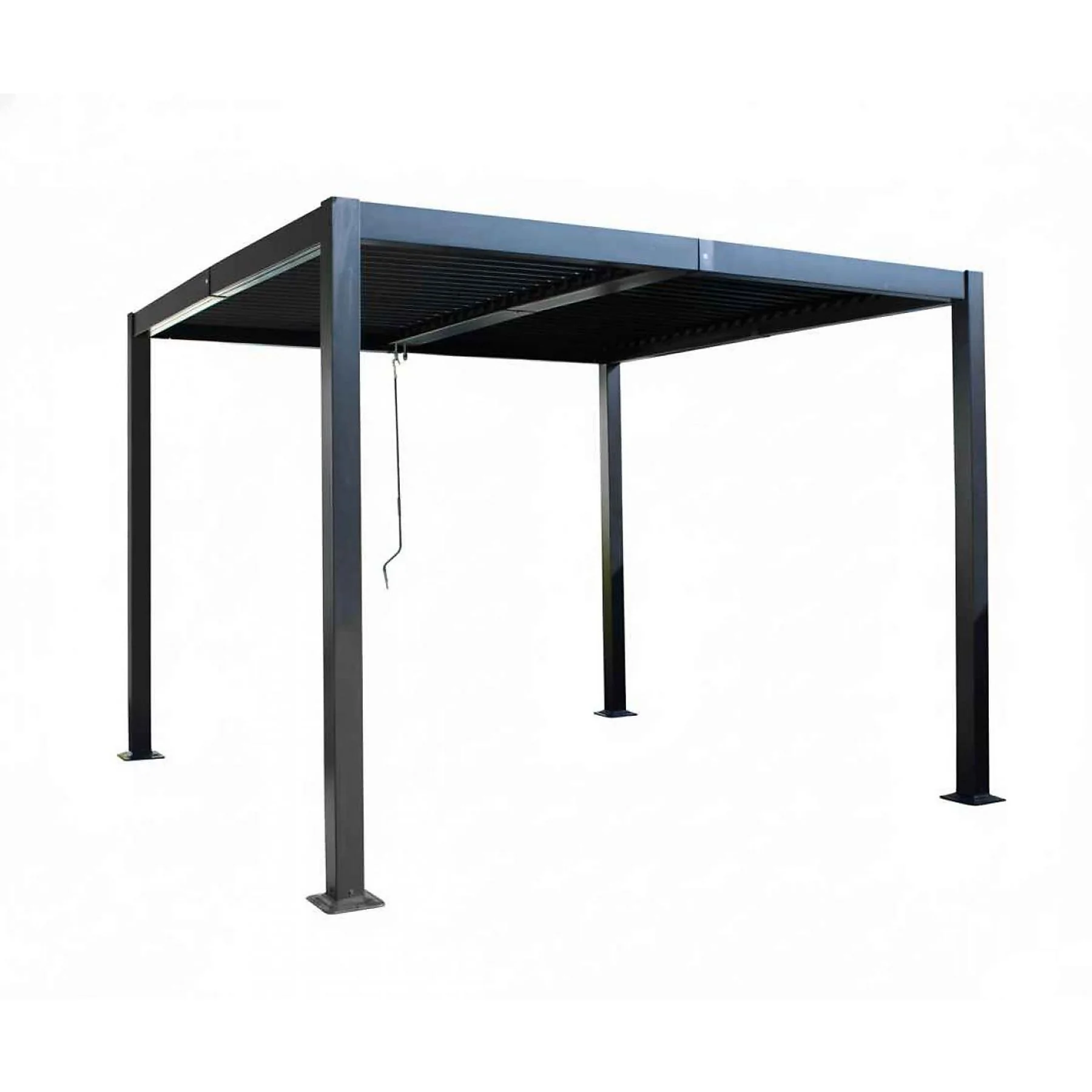 DEBUY 300x300x224 Aluminium Lamellenpavillon Markise Sonnenschutz
