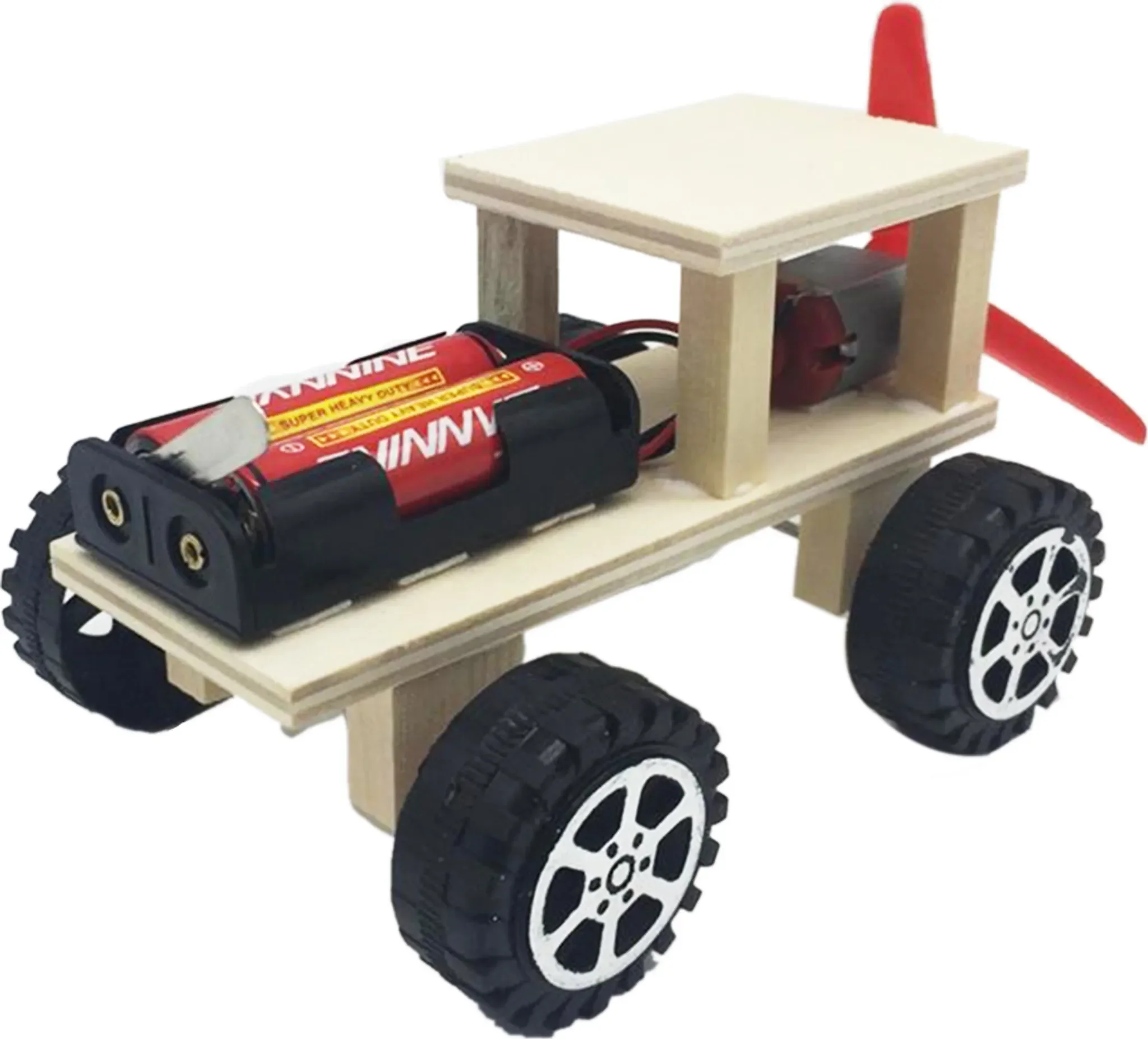 DIY Holzauto Baukasten – 3D Montageset für Kinder